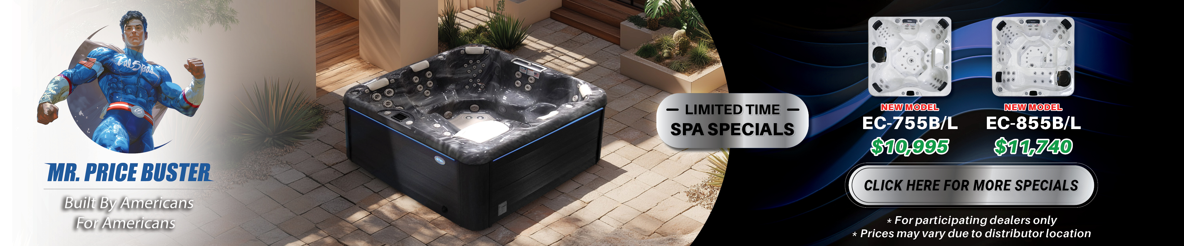 Calspas hot tub being used in a family setting - Live Oak